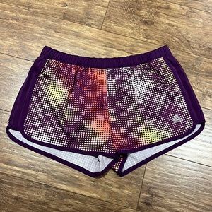 Adidas colourful Polk a dot athletic shorts